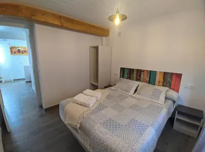 Cama o camas de una habitación en La Dubanesa