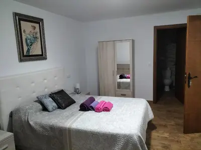 Cama o camas de una habitación en LA POSAINA