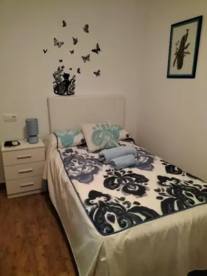 Cama o camas de una habitación en LA POSAINA