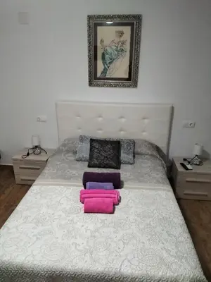 Cama o camas de una habitación en LA POSAINA