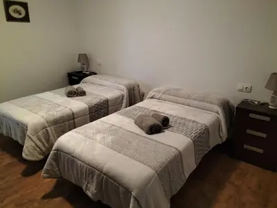 Cama o camas de una habitación en LA POSAINA