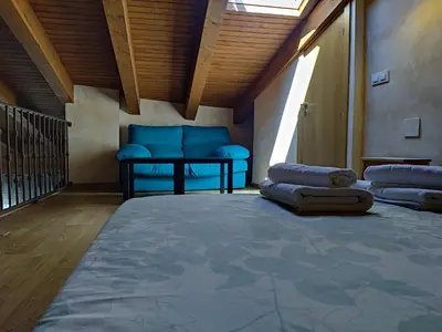Cama o camas de una habitación en EL BALCÓN PANORÁMICO DE GREDOS