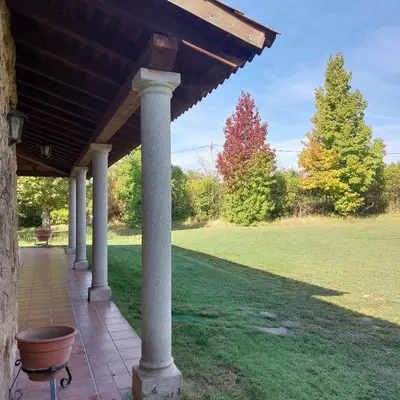 Jardín al aire libre en Los 11 Postes