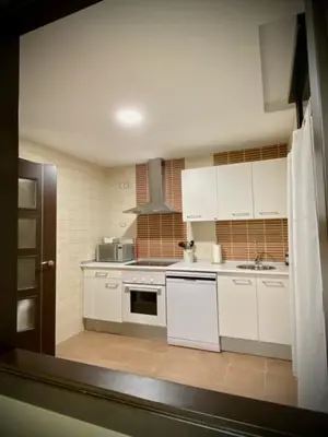 Una cocina o zona de cocina en Mi Refugio