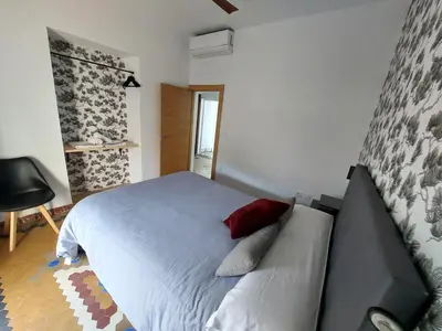 Cama o camas de una habitación en apartamentos fuente nueva sande