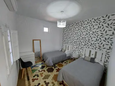 Cama o camas de una habitación en apartamentos fuente nueva sande