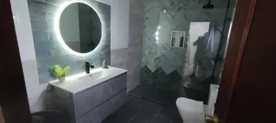 Un baño de apartamentos fuente nueva sande