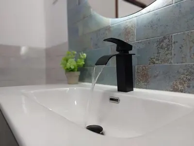 Un baño de apartamentos fuente nueva sande