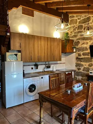 Una cocina o zona de cocina en El Balconcillo del Alberche