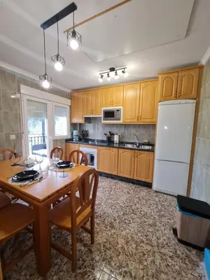 Una cocina o zona de cocina en Valle Paraiso