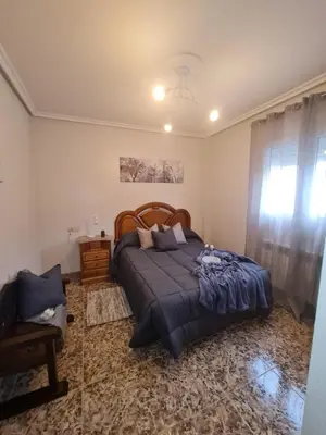 Cama o camas de una habitación en Valle Paraiso