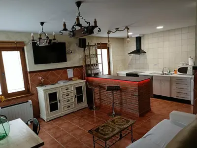 Una cocina o zona de cocina en VuT Casa Fabe12