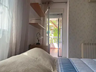 Cama o camas de una habitación en Vivienda Las Vistas