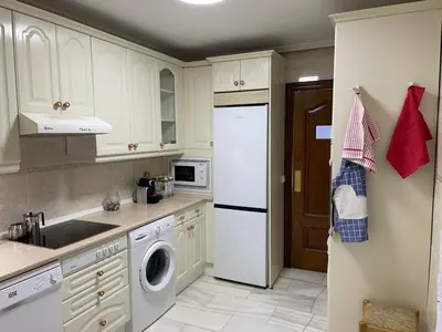Una cocina o zona de cocina en El sitio de mi recreo Ávila