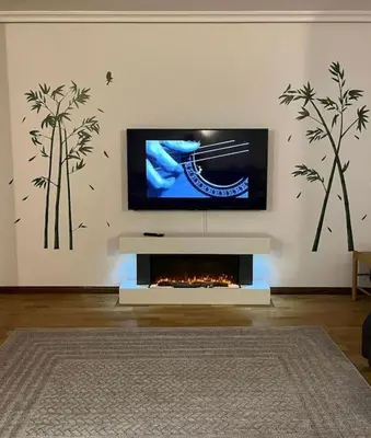 Una televisión o centro de entretenimiento en El sitio de mi recreo Ávila
