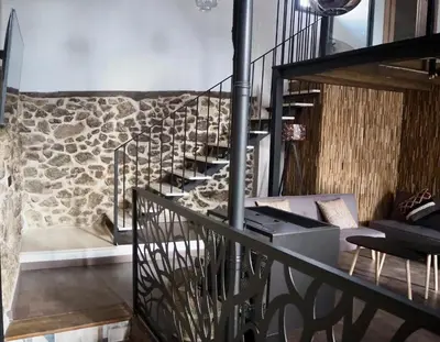 Zona de estar de El PENTHOUSE de La Casa Rebonita