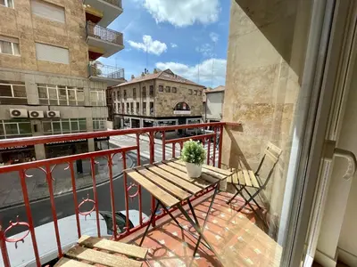 Un balcón o terraza de VUT Correhuela