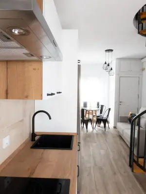 Una cocina o zona de cocina en VUT Adarve