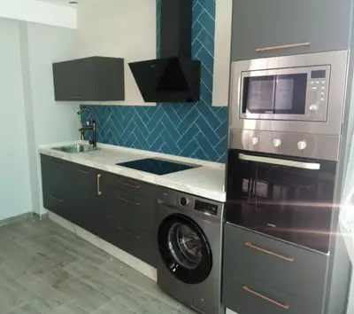 Una cocina o zona de cocina en Casa Rural Pozo Cinojal