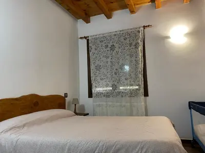 Cama o camas de una habitación en Higueras y Olivos