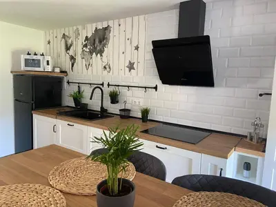 Una cocina o zona de cocina en Las Casas de Lola