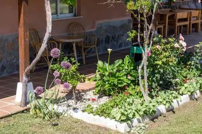 Jardín al aire libre en La Lagunilla Golf