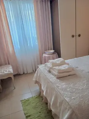 Cama o camas de una habitación en Chalet en Valle del Tietar