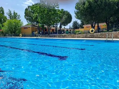 Piscina en o cerca de Casa El Frenazo