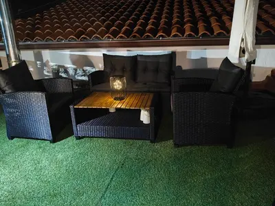 Zona de estar de Casa El Frenazo