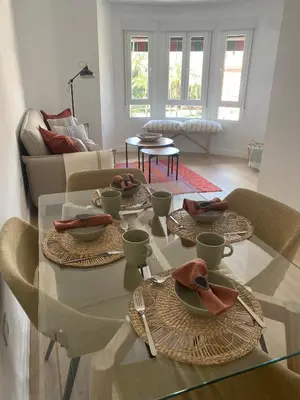 Zona de estar de Apartamento La Muralla