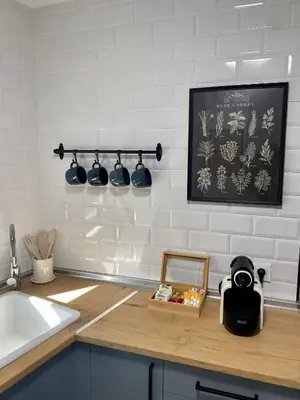 Una cocina o zona de cocina en Apartamento La Muralla