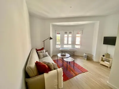 Zona de estar de Apartamento La Muralla
