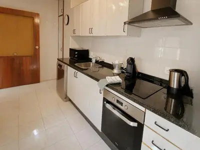 Una cocina o zona de cocina en Casa Rural Puebla Deluxe l Privacidad e intimidad