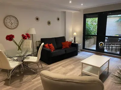 Zona de estar de Apartamento Cervantes Centro Historico