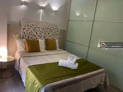 Cama o camas de una habitación en Apartamento Cervantes Centro Historico