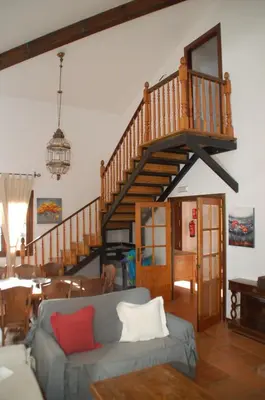 Zona de estar de Casa rural Dalia