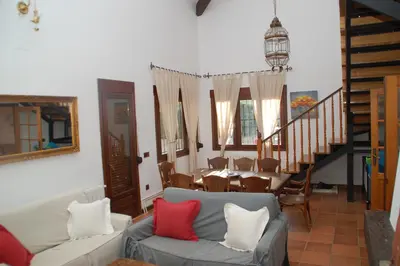 Zona de estar de Casa rural Dalia