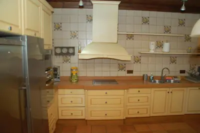 Una cocina o zona de cocina en Casa rural Dalia