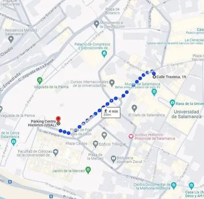 Plano de Alojamiento centro Universidad II