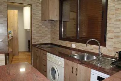 Una cocina o zona de cocina en EL CORRAL DE LA VERA